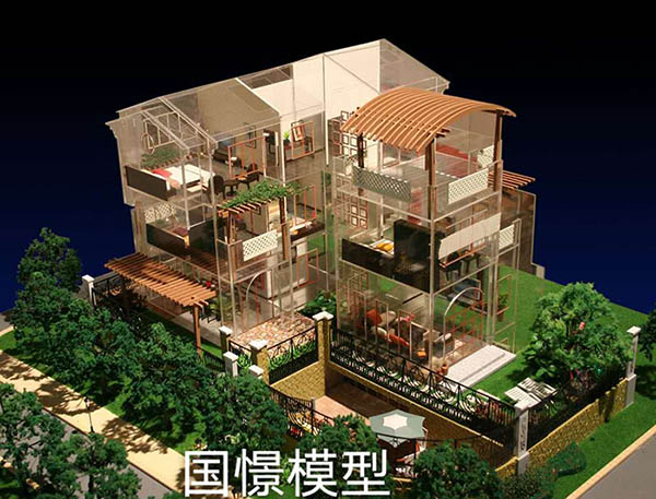 敦煌市建筑模型