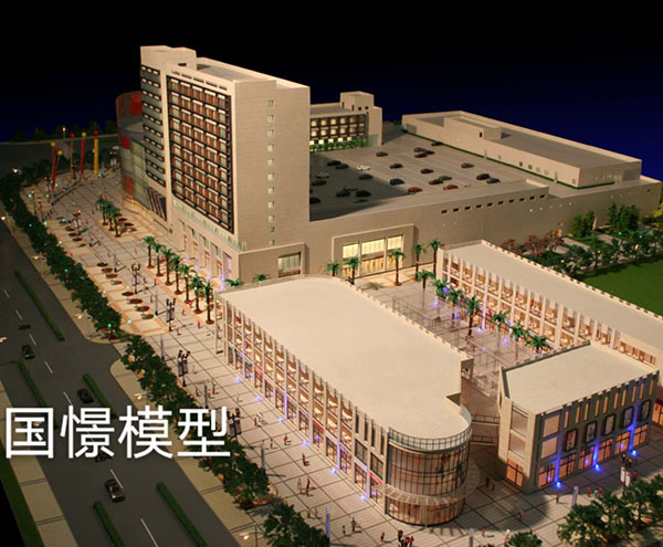 敦煌市建筑模型